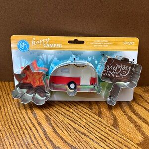 Happy Camper Cookie Cutter Set of 3
